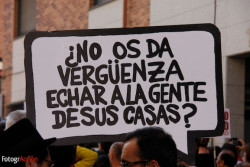 Los desahucios...