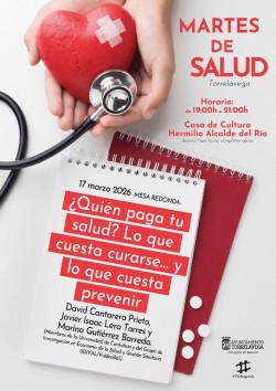 Los `Martes de Salud` de Torrelavega abordan el coste del sistema sanitario