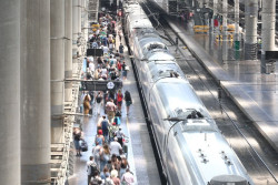 Los usuarios de la Alta Velocidad y el tren se contraen en mayo tras caer el sector ferroviario un 5,9%