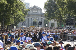 Madrid va recuperando la normalidad con ca&iacute;da del tr&aacute;fico de un 4% y la calzada de Cibeles quedar&aacute; ma&ntilde;ana desocupada