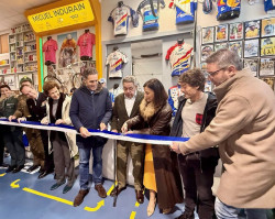 Miguel Indurain inaugura su espacio en el Museo del Ciclismo Santiago Revuelta de Santander