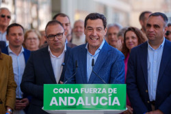Moreno afirma que el debate de RTVE mostr&oacute; el "l&iacute;o" de los otros candidatos y la "mentira interiorizada" en Montero