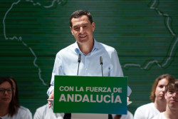 Moreno pierde la mayor&iacute;a absoluta y el  PSOE se desploma con S&aacute;nchez negando la mayor