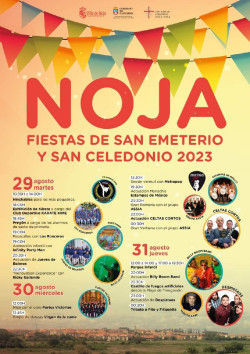 Noja celebra desde hoy sus fiestas de San Emeterio y San Celedonio