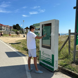 Noja instala siete pantallas informativas t&aacute;ctiles para vecinos y visitantes