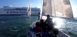 Nuevamente el crucero perdi&oacute; un d&iacute;a espectacular para las regatas.