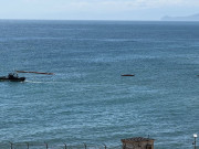 Penoso pitorreo total, se desinfla buena parte de la boya neum&aacute;tica en la frontera mar&iacute;tima del Tarajal en Ceuta