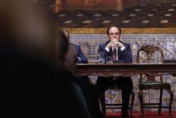 P&eacute;rez Llorca se desplaza a Soneja para seguir de primera mano la evoluci&oacute;n del fuego