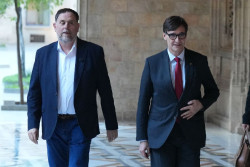 PSC y ERC pactan retirar los Presupuestos en Catalunya
