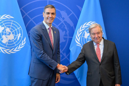 S&aacute;nchez defender&aacute; en Nueva York su gesti&oacute;n de la invasi&oacute;n de Ceuta por parte de Marruecos