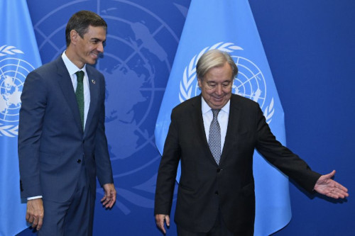 S&aacute;nchez no se atreve a coincidir con Trump en  la recepci&oacute;n de Trump en  la Asamblea General de la ONU y no acudir&aacute;&acute;
