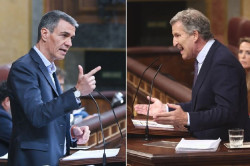 S&aacute;nchez suelta las mismas chorradas y trolas de siempre  y que devuelvan el pasaporte a su mujer que quiere irse de vacaciones lejos de Espa&ntilde;a
