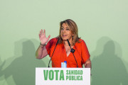 Susana D&iacute;az considera "urgente y obligatorio" que el PSOE se querelle contra Leire D&iacute;ez "caiga quien tenga que caer"