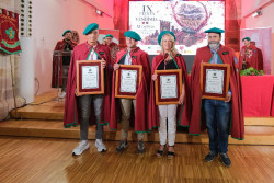 Susinos es nombrada Cofrade de Honor de la Cofrad&iacute;a del Aguardiente de Orujo y Vino de Li&eacute;bana