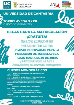 Torrelavega abre el plazo para solicitar las becas de matr&iacute;cula para los cursos de verano de la UC