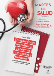Torrelavega abre hoy el ciclo `Martes de Salud` con una charla sobre reumatolog&iacute;a
