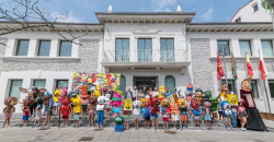 Torrelavega entrega los diplomas del 12&ordm; taller de cabezudos