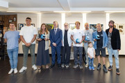 Torrelavega homenajea a cuatro surfistas por convertir Cantabria en un referente del surf de grandes olas