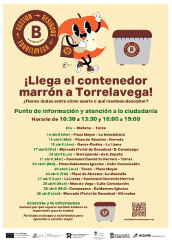 Torrelavega instalar&aacute; puntos informativos sobre el funcionamiento del contenedor marr&oacute;n