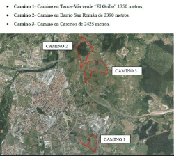 Torrelavega licita por 515.000 euros la mejora de tres caminos rurales en Tanos y Caser&iacute;os