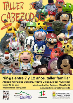 Torrelavega organiza el 10&ordm; Taller de Cabezudos