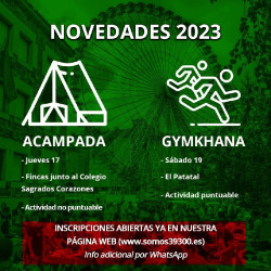 Una acampada y una gymkhana, novedades de la 2&ordf; Liga de Pe&ntilde;as Somos39300 de Torrelavega