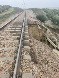 Una decena de incidencias entre Espeluy y Alcolea mantiene cortados los trenes desde enero entre Ja&eacute;n y C&oacute;rdoba
