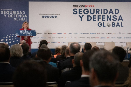 Valcarce, secretaria  de Defensa dice para 2026: mantener los viejos  Eurofighter, cuando Marruecos va a disponer de los aviones quinta generaci&oacute;n F 35