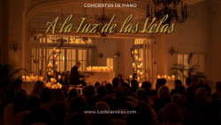 Vuelve Sigfrido Cecchini a Puente Viesgo con cinco conciertos a la luz de 1.500 velas